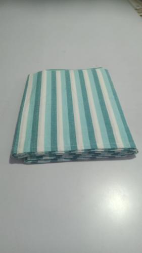 BEDSHEET STRIPE 90X108 2 PILLOW COVER